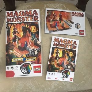 EUC LEGO Magma Monster Game Special Edition